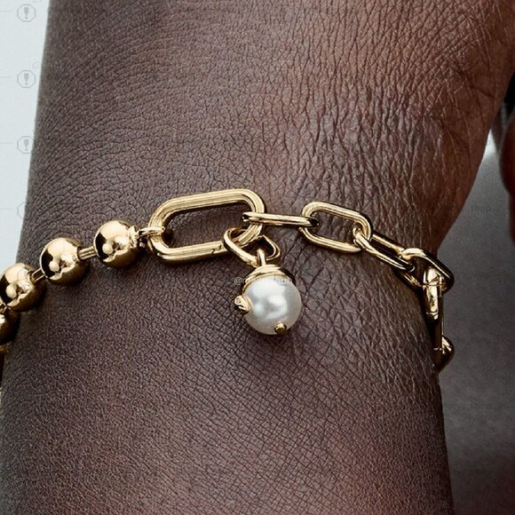 Pandora Snake Pearlescent Mini Dangle Charm - Picture 4 of 7